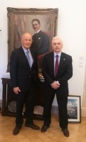 Συνάντηση του Προέδρου Ε.Ε.Σ. με τον Πρόεδρο του Ιδρύματος Μποδοσάκη