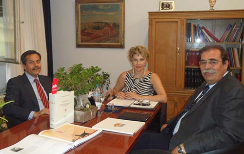 Συνάντηση της Υφυπουργού Υγείας, Κατερίνας Παπακώστα, με τον Πρόεδρο του Σώματος Ελλήνων Προσκόπων.