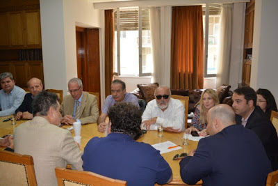 Συνάντηση του Υπουργού Υγείας Παναγιώτη Κουρουμπλή με αντιπροσωπεία του Πανελλήνιου Φαρμακευτικού Συλλόγου