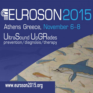 27ο Πανευρωπαϊκό Συνέδριο Υπερηχογραφίας EUROSON 2015, από 6 έως 8 Νοεμβρίου 2015