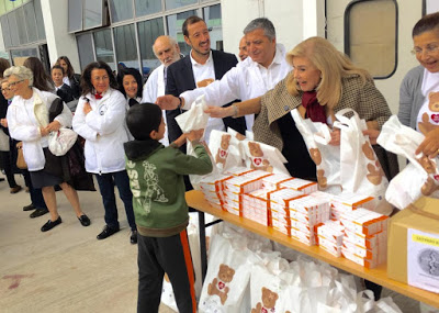 Συνεχίζεται η κοινή δράση για τους πρόσφυγες Ι.Σ.Α., Κ.Ε.Δ.Ε. και Ιδρύματος «Μαριάννα Β. Βαρδινογιάννη»