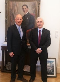 Συνάντηση του Προέδρου Ε.Ε.Σ. με τον Πρόεδρο του Ιδρύματος Μποδοσάκη