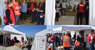 Kάλυψη αναγκών υγείας των προσφύγων από τον Ερυθρό Σταυρό