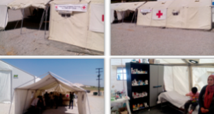 Λειτουργία ιατρείου στο πρώην Στρατόπεδο Ευθυμιόπουλου με τη συνδρομή του Ελληνικού Ερυθρού Σταυρού