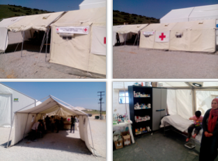 Λειτουργία ιατρείου στο πρώην Στρατόπεδο Ευθυμιόπουλου με τη συνδρομή του Ελληνικού Ερυθρού Σταυρού