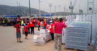 Ο Ελληνικός Ερυθρός Σταυρός διένειμε μεγάλη ποσότητα ανθρωπιστικής βοήθειας στο Τοπικό Κέντρο Διαχείρισης Προσφύγων Σκαραμαγκά