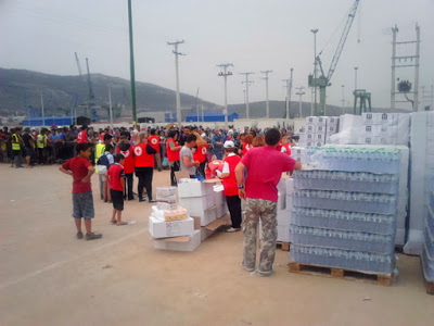 Ο Ελληνικός Ερυθρός Σταυρός διένειμε μεγάλη ποσότητα ανθρωπιστικής βοήθειας στο Τοπικό Κέντρο Διαχείρισης Προσφύγων Σκαραμαγκά