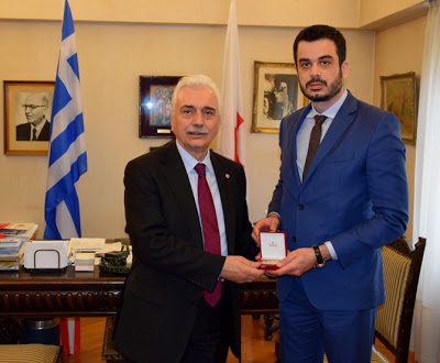 Συνάντηση Προέδρου Ελληνικού Ερυθρού Σταυρού με τον Πρόεδρο και τον Ειδικό Γραμματέα του Ε.Ο.Π.Ε.