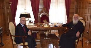 Συνάντηση Μακαριωτάτου Αρχιεπισκόπου Αθηνών και Πάσης Ελλάδος κ.κ. Ιερώνυμου με τον Πρόεδρο του Ελληνικού Ερυθρού Σταυρού