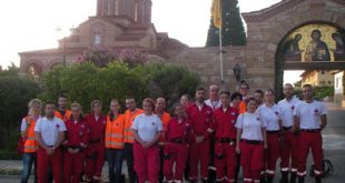 Υγειονομική κάλυψη εορτασμού στη μνήμη του Αγίου Παϊσίου από το Σώμα Εθελοντών Σαμαρειτών Ε.Ε.Σ. Θεσσαλονίκης