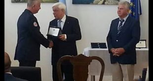 Βράβευση Αρχηγού Σαμαρειτών Τοπικού Τμήματος Ε.Ε.Σ. Χαλκίδας