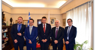 Συνάντηση του Επικεφαλής της Αποστολής της Διεθνούς Επιτροπής Ερυθρού Σταυρού (ICRC) για την Ευρώπη με τον Πρόεδρο του Ε.Ε.Σ.