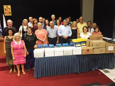 Παράδοση φαρμάκων και φαρμακευτικού υλικού στους Διευθυντές/ντριες της Δευτεροβάθμιας Εκπαίδευσης