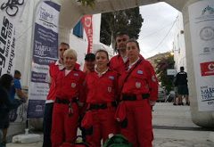 Υγειονομική κάλυψη του αγώνα ορεινού τρεξίματος "Tinos Marble Trail: Exomeria"