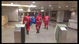 Υγειονομική υποστήριξη από τον Ε.Ε.Σ. των σταθμών του Μετρό για τη φιλοξενία αστέγων