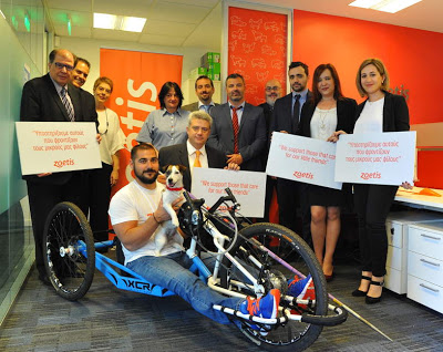 Η Zoetis Hellas στηρίζει τον Παραολυμπιονίκη Μανώλη Στεφανουδάκη