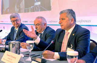 Τον καθοριστικό ρόλο της υγείας στην ανάπτυξη της ελληνικής οικονομίας, τόνισε ο πρόεδρος του ΙΣΑ Γ. Πατούλης, στο πλαίσιο της ομιλίας του, στο συνέδριο της Ναυτεμπορικής