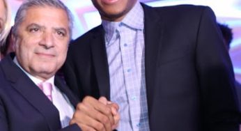 Στην τιμητική βράβευση του αθλητή Γιάννη Αντετοκούνμπο στη Νέα Υόρκη, ο Πρόεδρος του ΙΣΑ και της ΚΕΔΕ Γ. Πατούλης