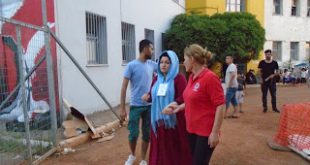 Διαρκής η κινητοποίηση του Περιφερειακού Τμήματος Ε.Ε.Σ. Καλαμάτας για την υποδοχή και φροντίδα μεταναστών