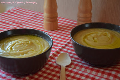 Βελουτέ σούπα πατάτα- σελινόριζα με λάδι μαύρης τρούφας (έτοιμη σε 10 λεπτά)