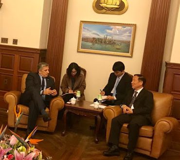 Σειρά επαφών του Προέδρου του ΙΣΑ Γ. Πατούλη με αυτοδιοικητικούς και επιστημονικούς φορείς στη Σανγκάη