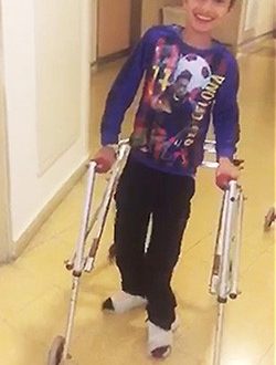 Hadassah: Έσωσαν αγόρι από αναπηρία