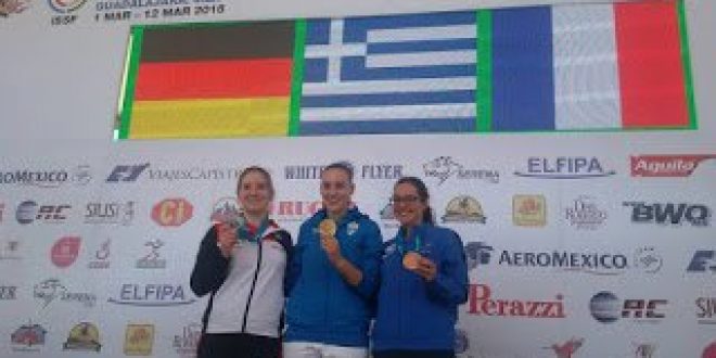 Χρυσό η Αννα Κορακάκη στο Μεξικό